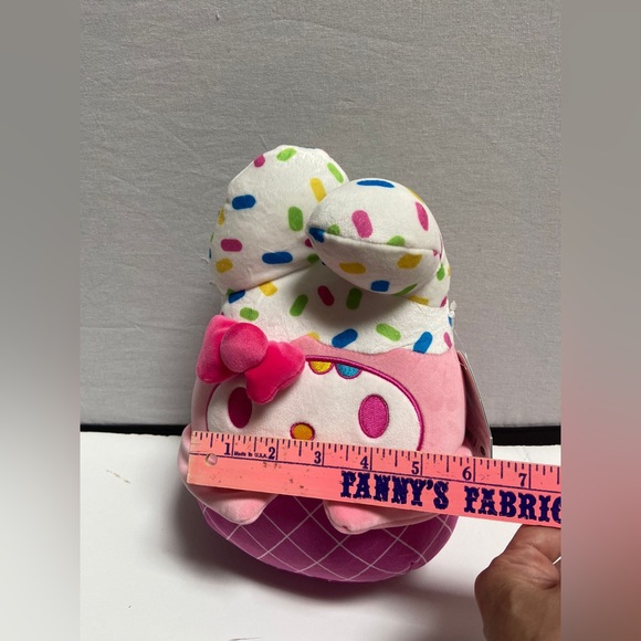 Squishmallows Hello Kitty My Melody Kaiju Plush 10" Tall Sanrio Kellytoy 2023 - Picture 10 of 11